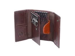 Men's wallet key holder
