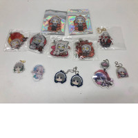 Set of 13 Japanese keychains