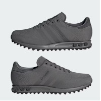 ADIDAS LA Trainer Weave Shoes Grey Four / Grey Six / Core Black 