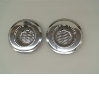 Set of  2 Stainless steel drain strainer for bathroom floor 