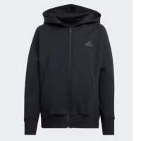 Adidas Black full zip hoodie
