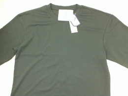 Green women's round neck t-shirt Size L