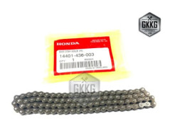 Timing chain, genuine HONDA center, for W110S W110i DREAMSUPERCUB, size 90L, product code 14401-436-003 