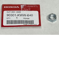 Set of 10 Hexagon nut 10mm WAVE110i 90301-KWW-640 