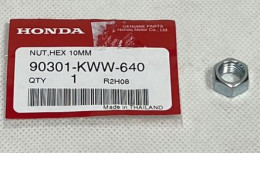 Set of 10 Hexagon nut 10mm WAVE110i 90301-KWW-640 