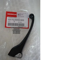 Front brake lever WAVE 110-I/drum, DREAM 110-I (DREAM SUPER CUB) genuine black 53175-KWW-600 (right hand side)
