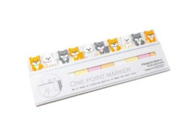 MIND WAVE One Point Marker Dog Bookmark MIND WAVE One Point Marker Dog Bookmark