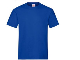  Fruit of the Loom Boy's T-Shirt Blue  Size XL