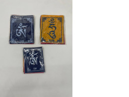 Set of 3  Multicolored Indian flags 