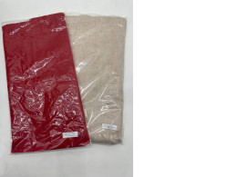 Set of 2 Women's red and cream colored scarf Set of 2 Women's red and cream colored scarf