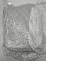 White mattress protector 