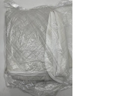 White mattress protector 