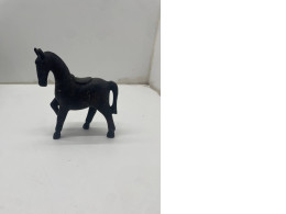 Black carved wooden horse 