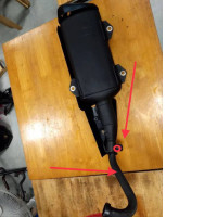 Xmax pipe, year 21-24, removable pipe