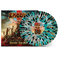 1 Album of 2LP Exodus Persona Non Grata - Clear Gold Black Turquoise Splatter 
