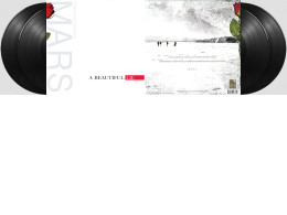 1 Album of 4LP Vinyl Thirty Seconds To Mars  A Beautiful Lie 