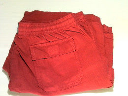 Men's Short Cotton Trousers Pink
