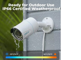 Reolink Smart IP Camera, 5MP IP Camera Outdoor Infrared Night Vision Suitable for RLC-510A Person/Vehicle Detection
