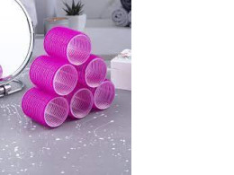 Set of 6 large curlers