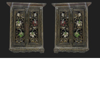 Set of 2 Decorative cabinet