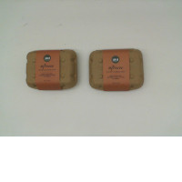 Set of 2 Smell Lemongrass and loofah soap