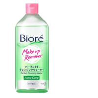 Biore Perfect Cleansing Water Makeup Remover Acne Care 400ml 