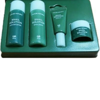 Set of 4 Nature Republic Snail Solution Skin Care Travel Kit Italy