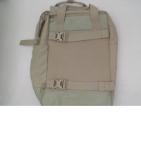 Large cream colored laptop backpack 