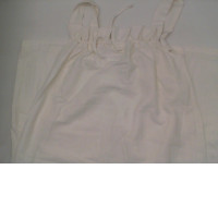 Long white dress oversize 