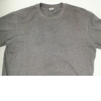 Gray round neck t-shirt Size L