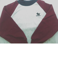 White wool Bicolour sports T-shirt White wool Bicolour sports T-shirt