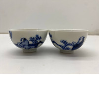 Set of 2 Large Japanese tea cup 