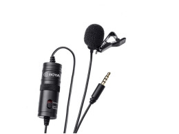 Boya BY-M1 | Lavalier Microphone is a lavalier microphone (shirt clip microphone).
