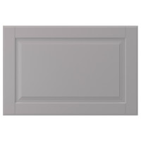 Wooden drawer front, grey, 60x40 cm