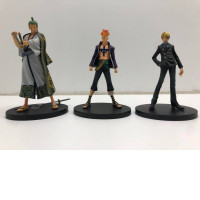 BIG SALE! Set of 3 small Japanese figures One Piece 