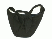  Women's black shoulder bag