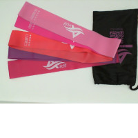 Set of 5 Exercise equipment in a black bag