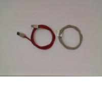 Set of 2 USB phone charger cable 