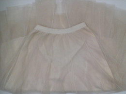Long white skirt Size S