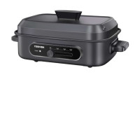 TOSHIBA HC-14KSSTH multi-purpose electric pot, boil, fry, grill, bake, shabu, steak, steam.