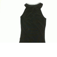 Black sleeveless glitter top Size S