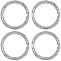 Set of 4 Stainless Steel Wheel Trim Rings - 15" x 1-1/2" Coast to Coast IWC1515S 