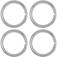Set of 4 Stainless Steel Wheel Trim Rings - 15" x 1-1/2" Coast to Coast IWC1515S 