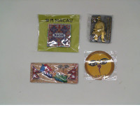 Set of 4 Nepal souvenir fridge magnet
