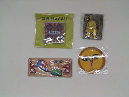 Set of 4 Nepal souvenir fridge magnet