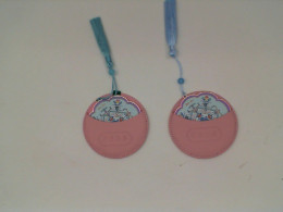 Set of 2 Chinese pattern portable mirror