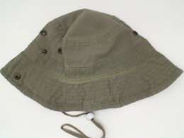 Green camping hat Green camping hat