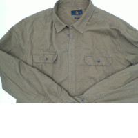 Brown long-sleeved shirt Size L