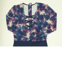 Women's blue swimsuit 