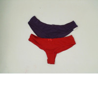 Set of 2 Women's blue and red underwear Set of 2 Women's blue and red underwear